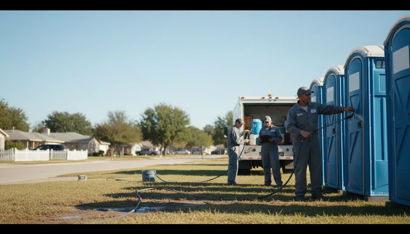 Long-Term Portable Toilet Rental in Olmsted, IL near me